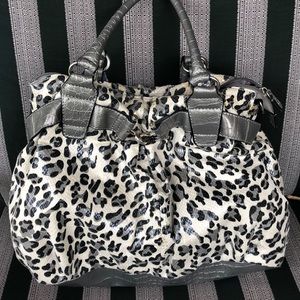 Leopard print purse